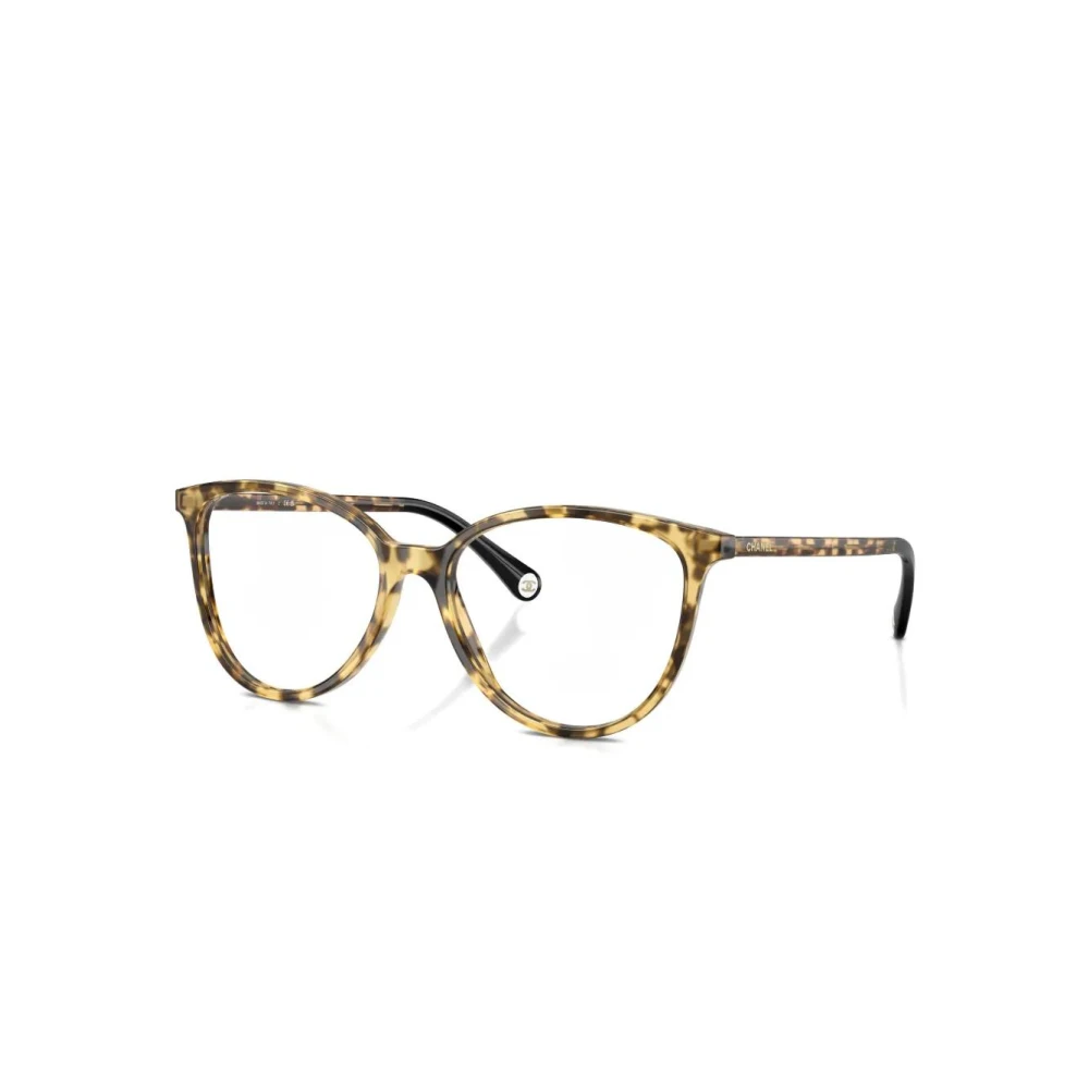 Chanel Women's Brown Butterfly Eyeglasses - Glasses - 52 Mm - Accessories