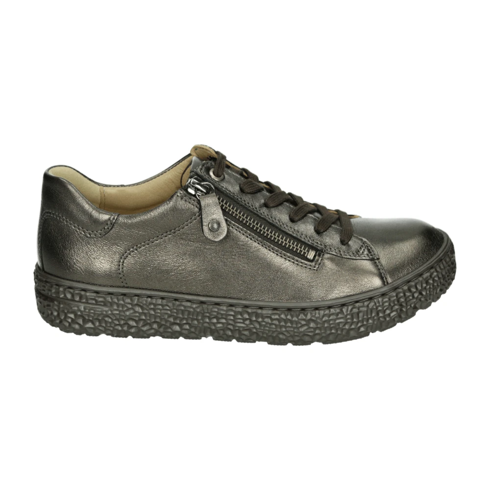 Hartjes Sportieve Lage Damesschoenen Brons Dames Schoenen Bruin
