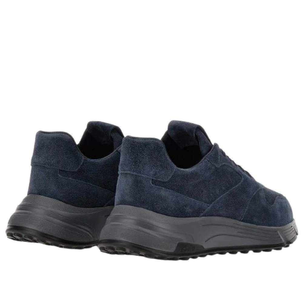 Hogan Blauwe Sneakers Urban Stijl Geheugenschuim Blue Heren