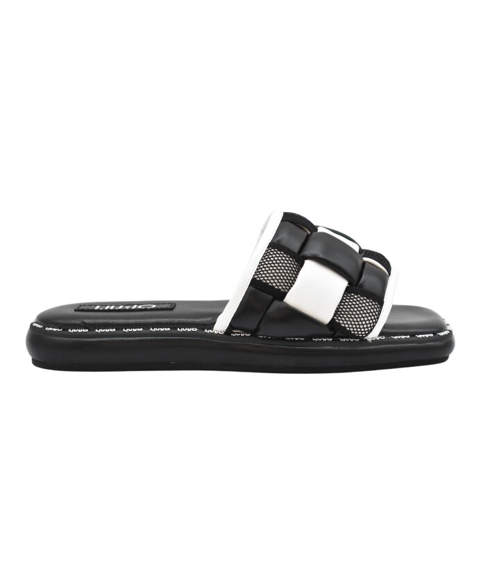 sliders-laced-nero-bianco