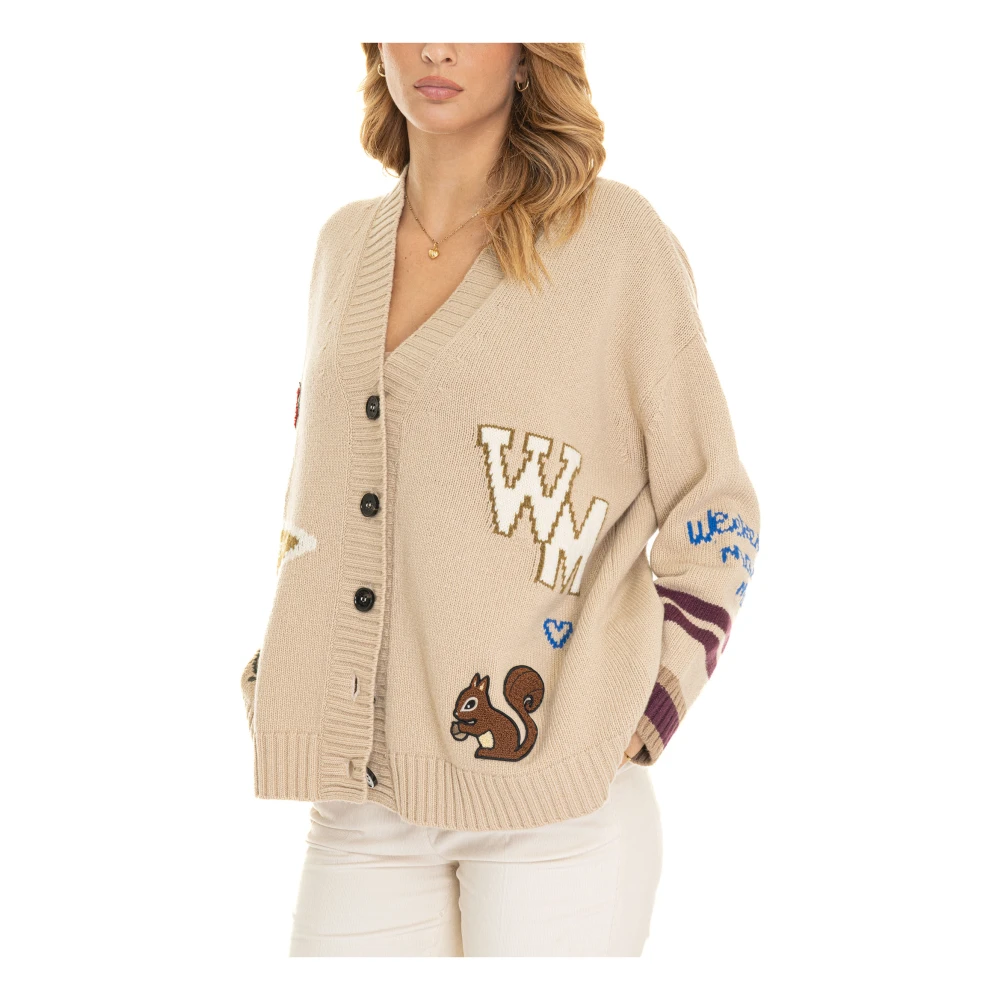 Max Mara Weekend Stijlvolle Cardigan voor Weekenduitjes Beige Dames