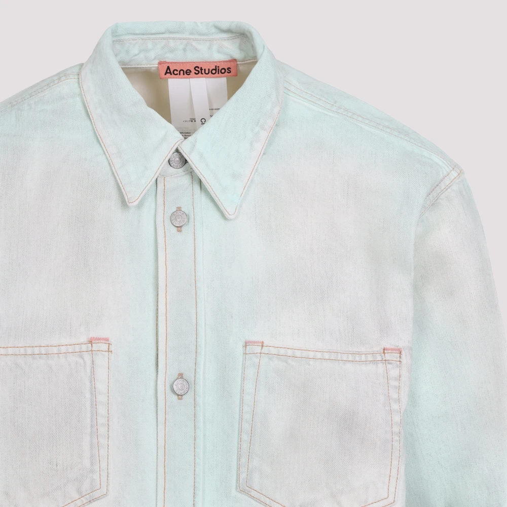 Acne Studios Mint Groen Shirt voor Mannen Green Heren