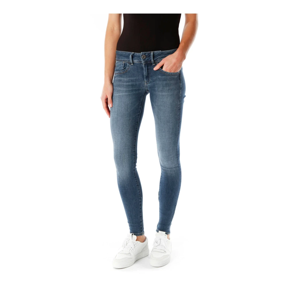 G-Star Women's Blue Jeans - Skinny Fit Jeans - W29 L28 - Jeans