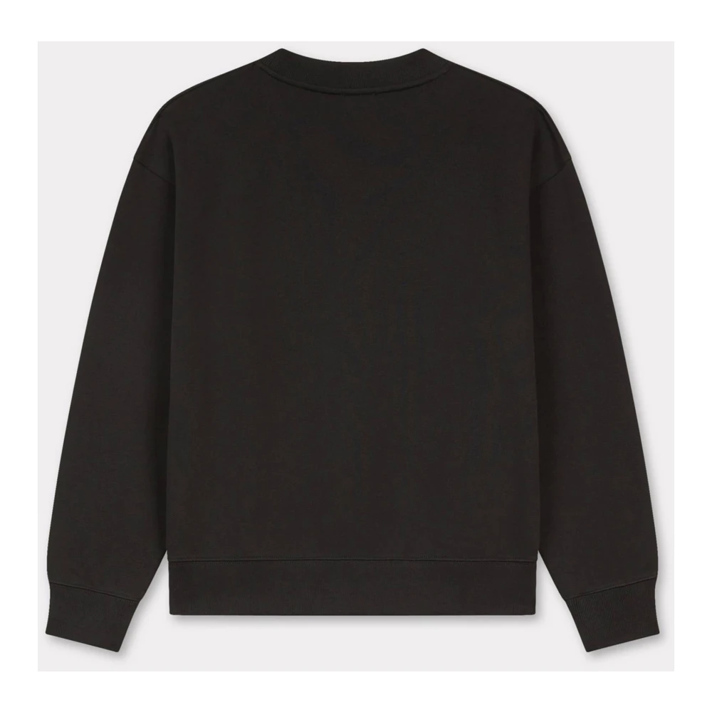 Kenzo Geborduurde Zwarte Sweater Black Dames