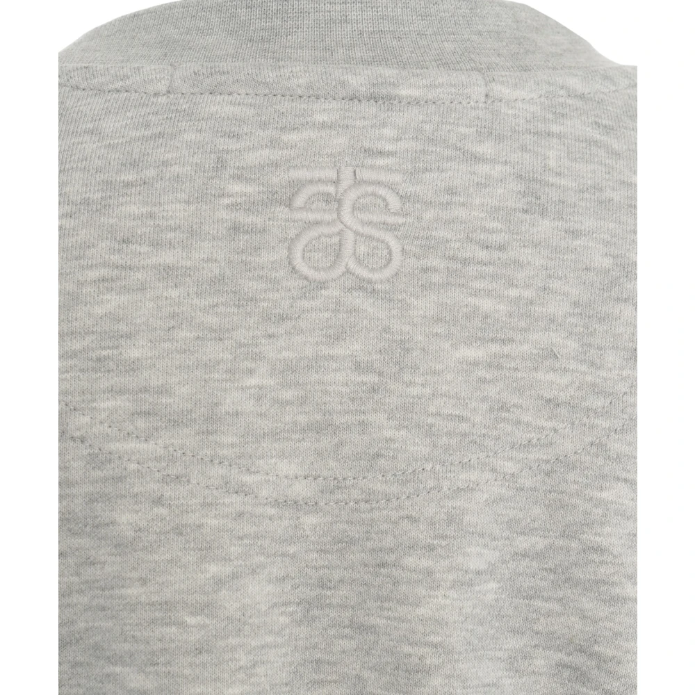 Second Female Grijze Ballon Sweatshirt Casual Mode Second Dames Gray Dames
