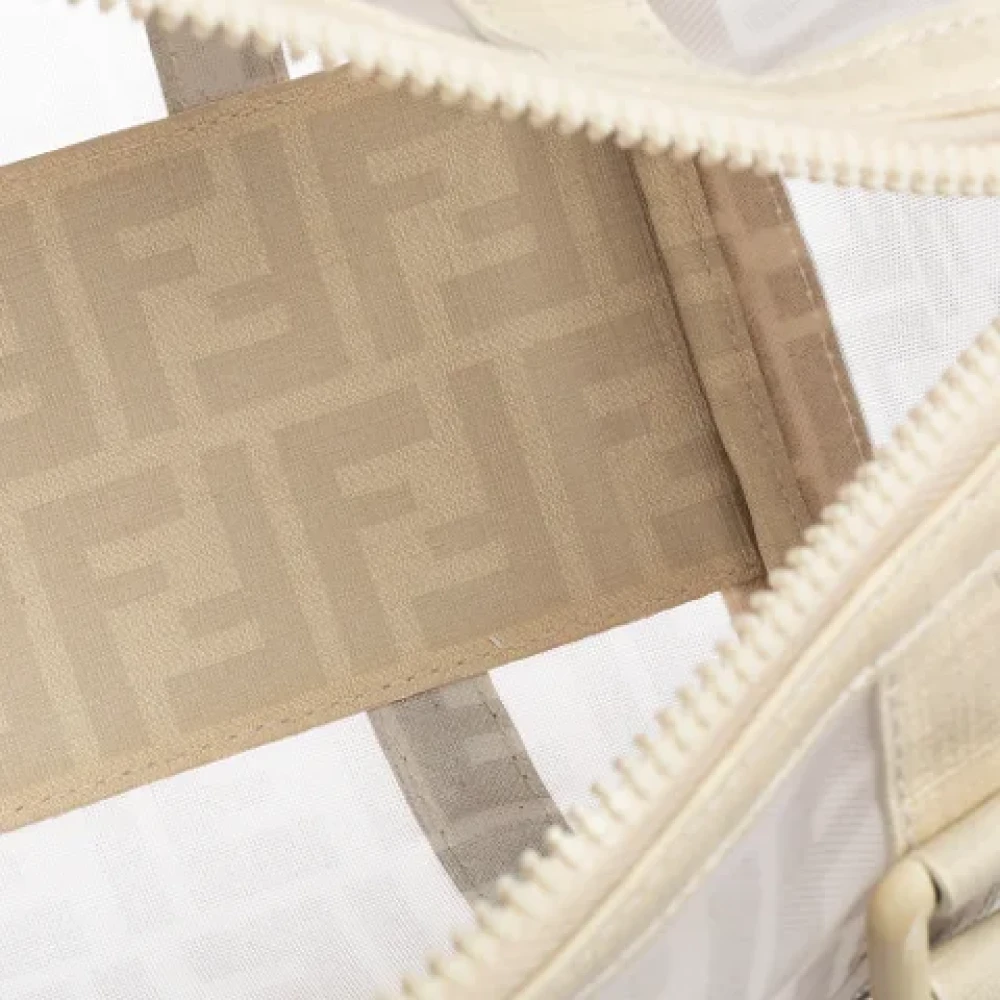 Fendi Vintage Pre-owned Canvas fendi-bags White Dames