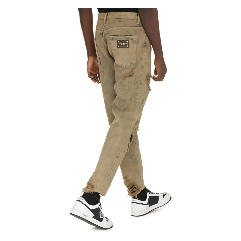 Dolce & Gabbana Jeans Beige Heren