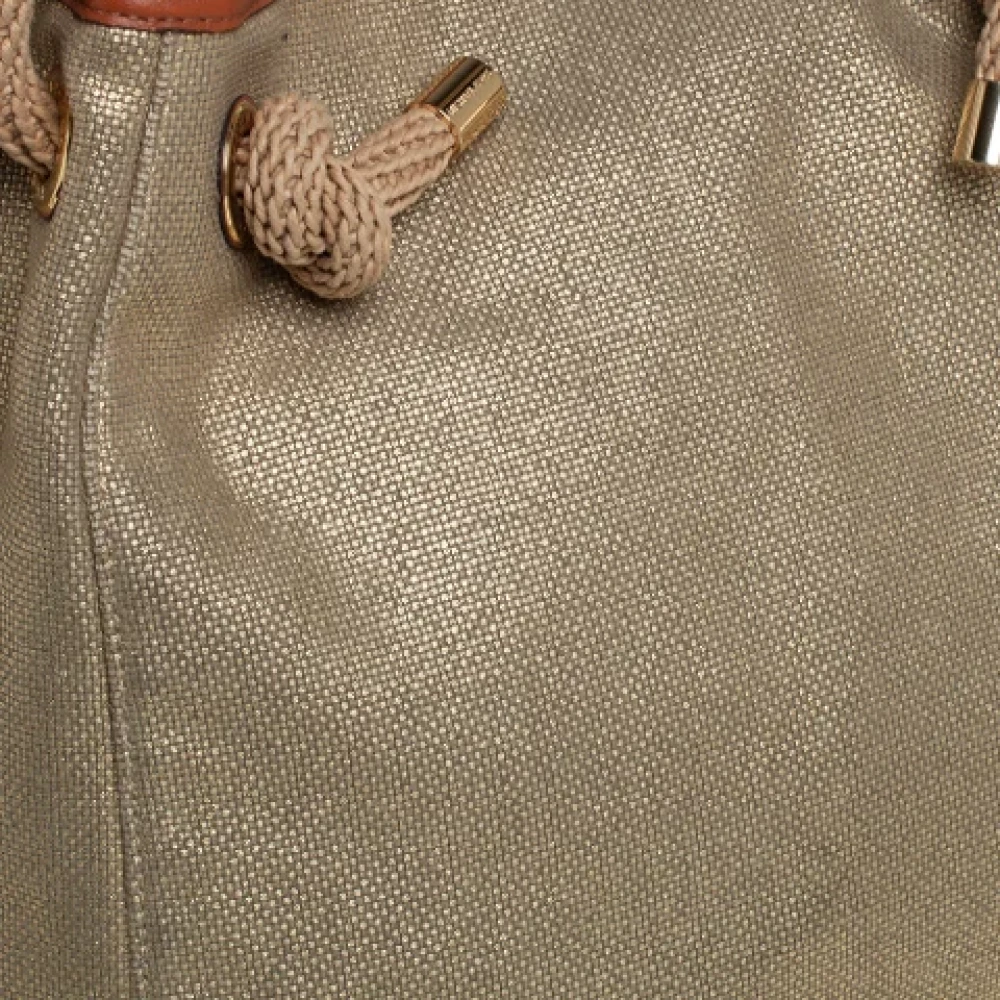 Michael Kors Pre-owned Canvas totes Beige Dames