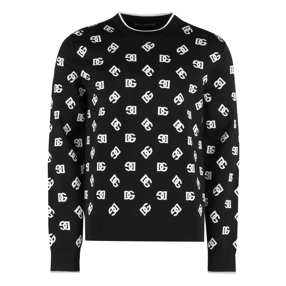 Dolce & Gabbana Stijlvolle Sweater voor Trendy Look Black Heren