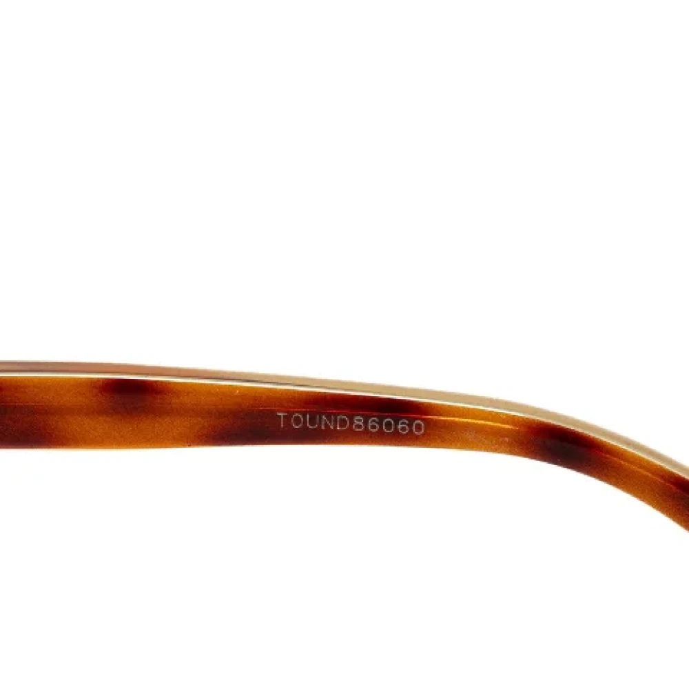 Gucci Vintage Pre-owned Plastic sunglasses Brown Dames