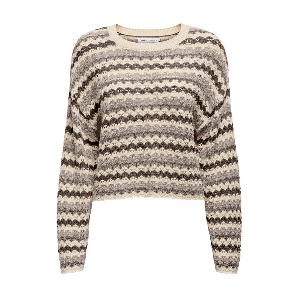 Only Casual Gebreide Trui Multicolor Dames