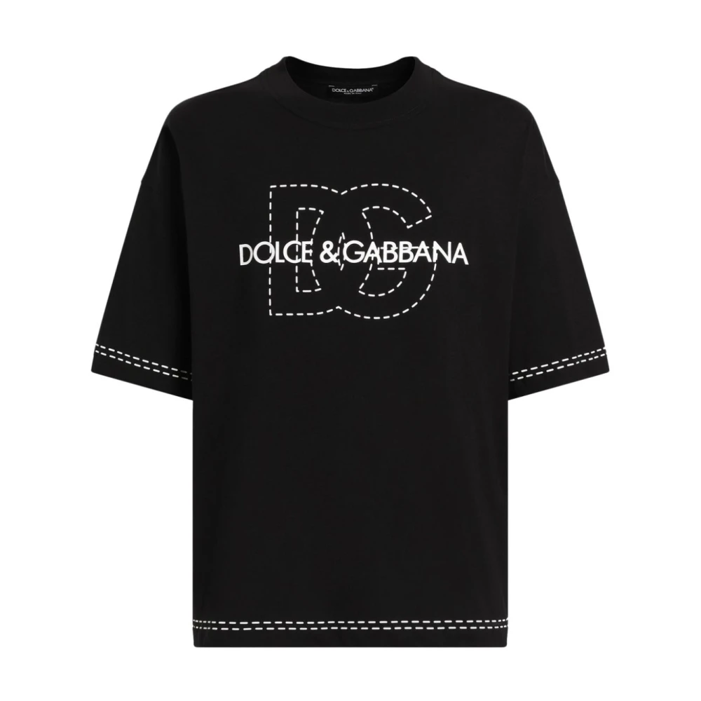 Dolce & Gabbana Zwart T-shirt Herenkleding Black Heren