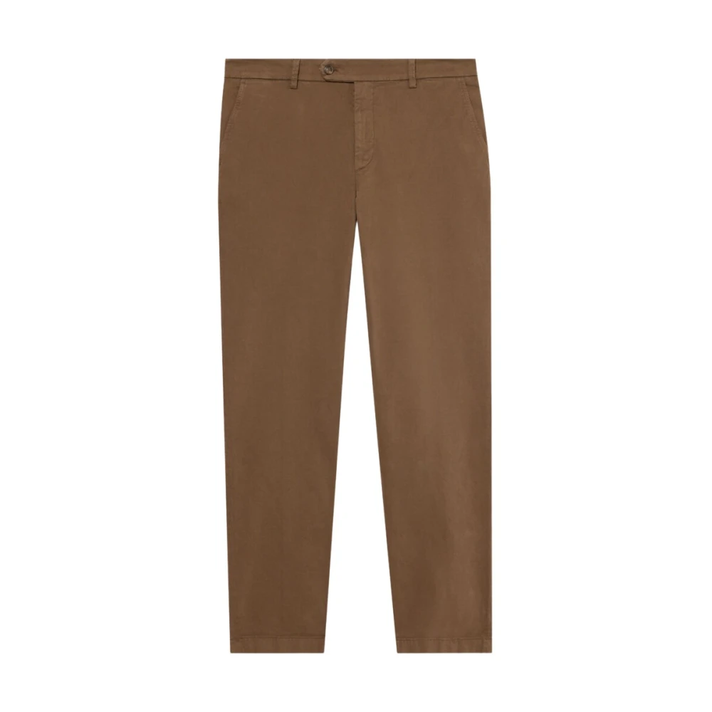 Brooks Brothers Brown Chinos, Male, W42, Regular Fit Microtwill Stretch Cotton Chino