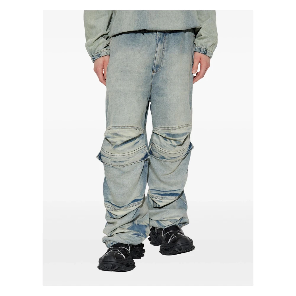 Diesel Stijlvolle Denim Jeans Blue Heren