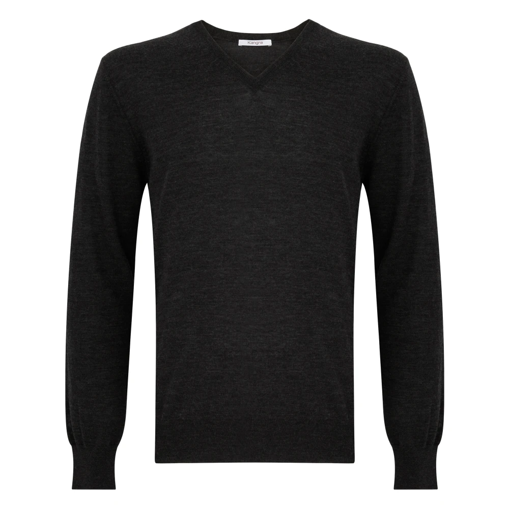 Kangra Bruine Sweater Collectie Black Heren