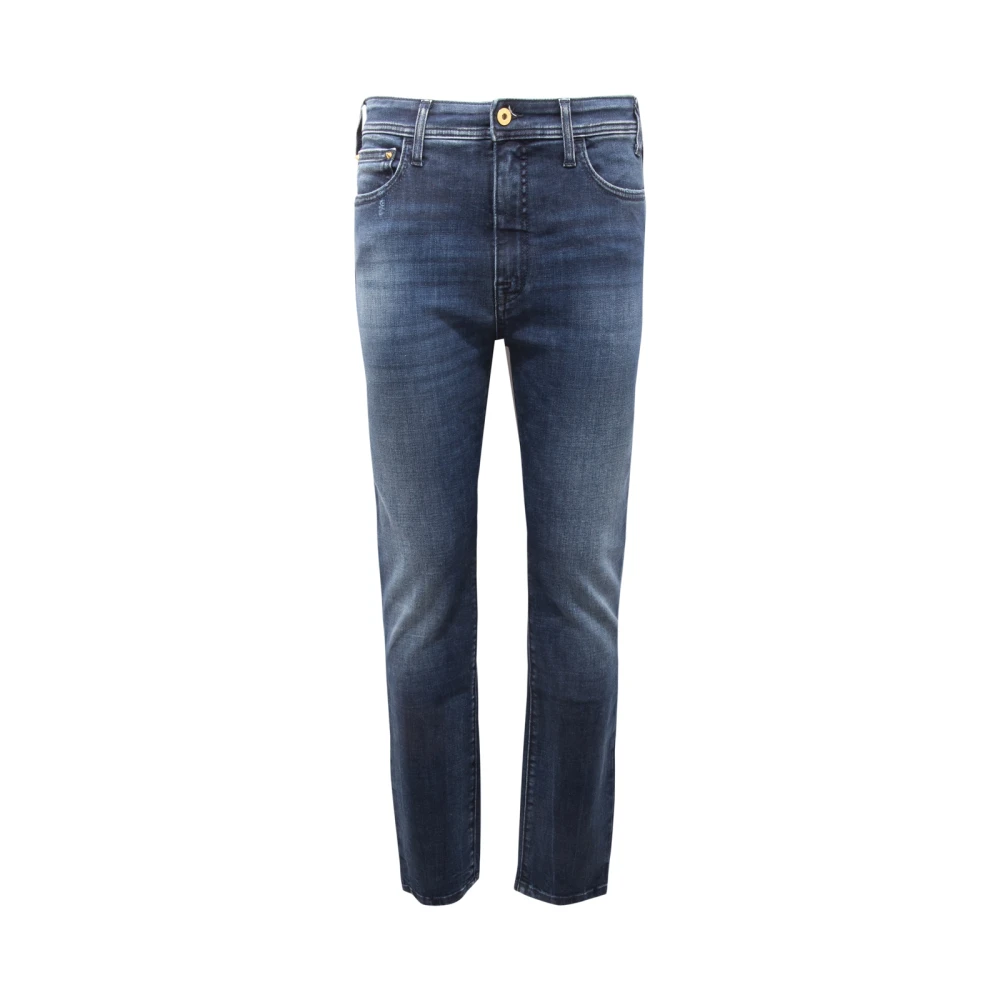 Cycle Women's Blue High Waist Skinny Stone Wash Jeans - Slim Fit Jeans - W29 - Jeans