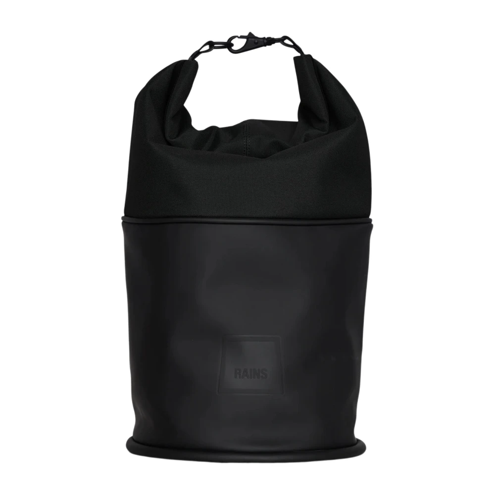 Rains Waterdichte Roltop Rugzak Black Unisex