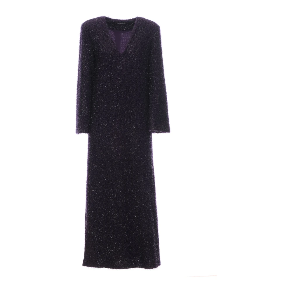 Weili Zheng Maxi Dresses, Female, Xs, Wwzdl62 Dress Purple