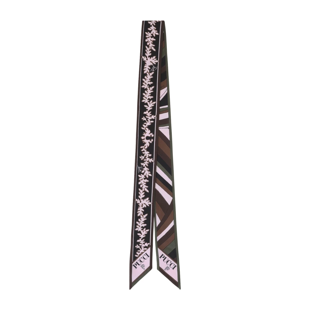 Pucci Donna Rosa - Foulard In Seta - Accessories - One Size