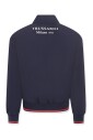 veste-coupe-vent-bleue-avec-logo-brode