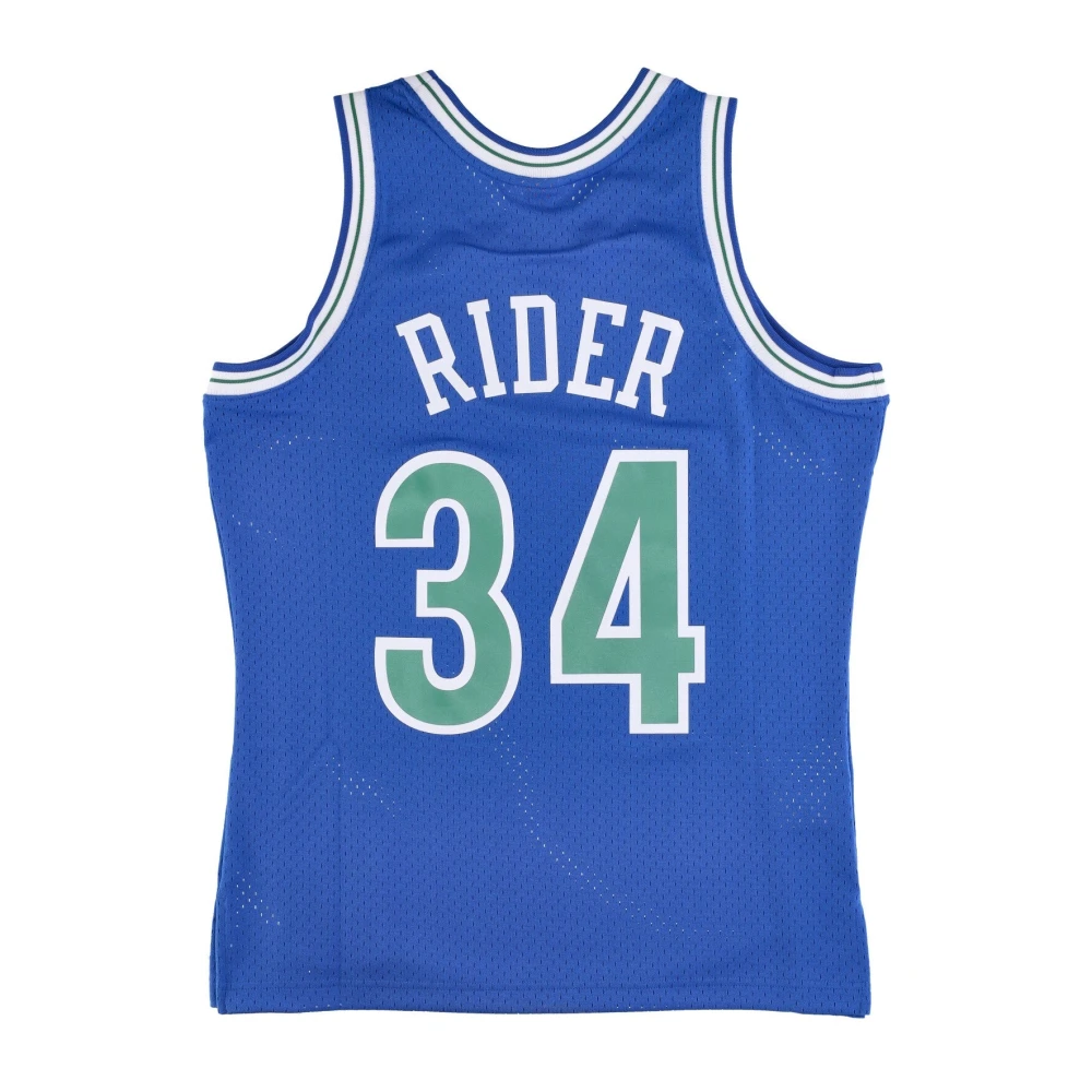 Mitchell & Ness Vintage NBA Basketball Tank Top Blue Heren