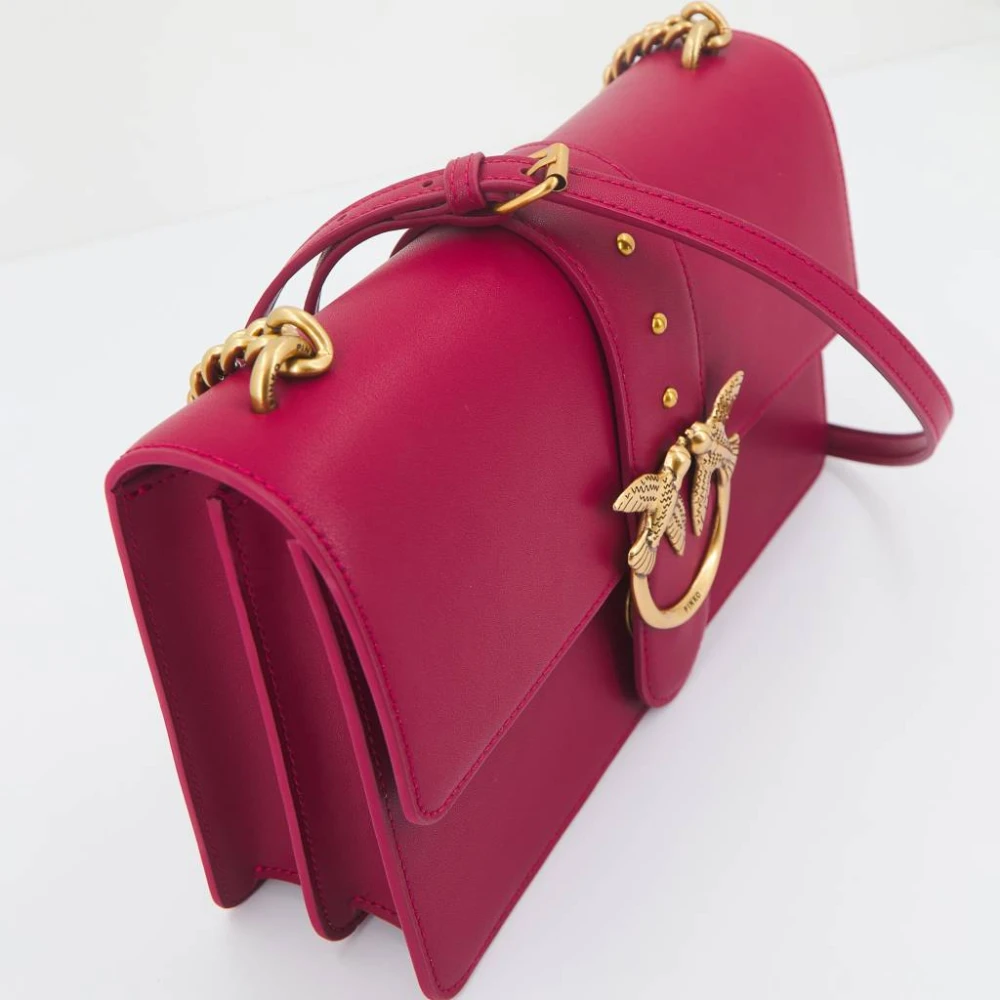 pinko Klassieke Crossbodytas Red Dames