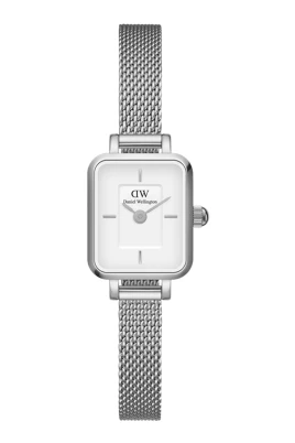 Elegant Silver Dam Quadro Mini Klocka