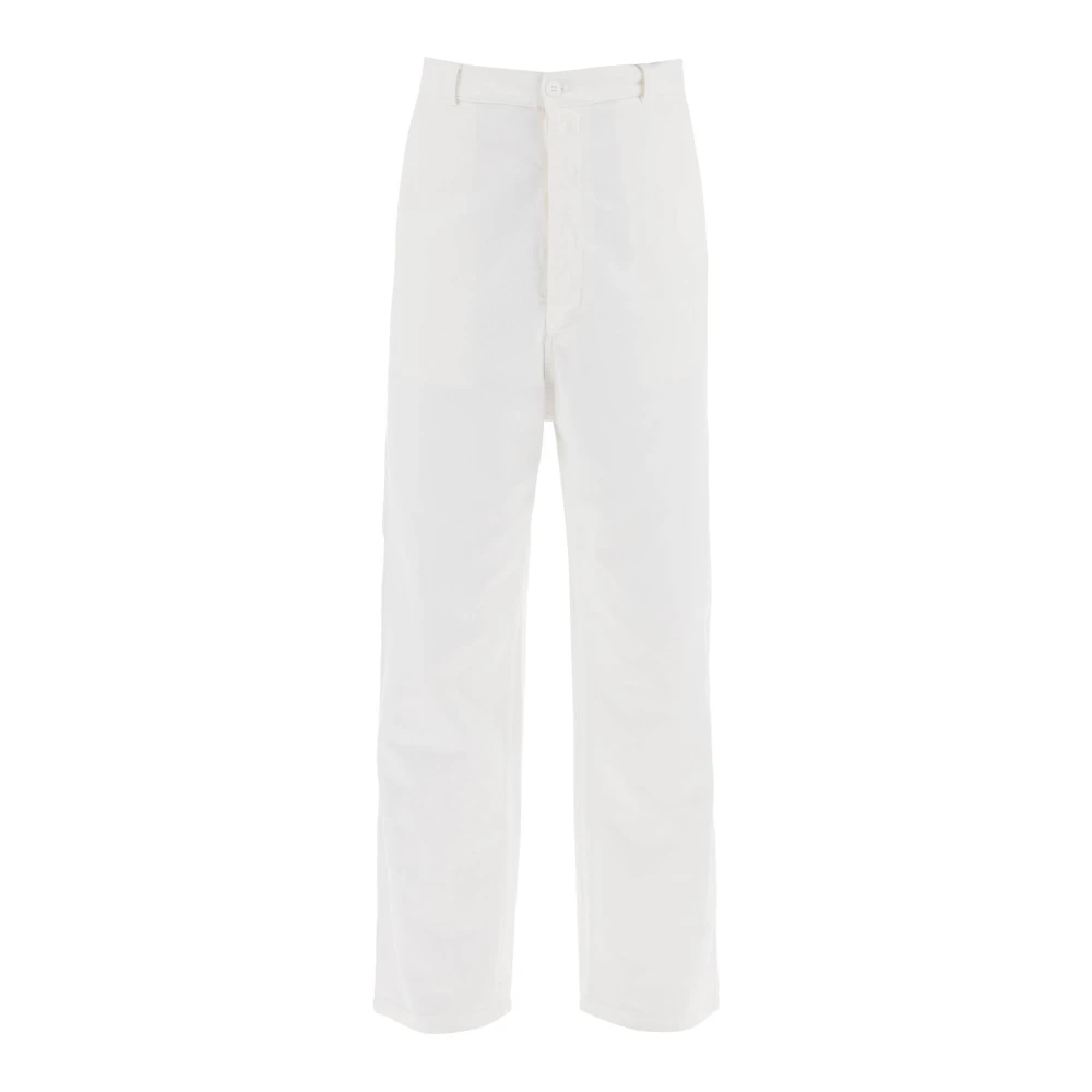 MM6 Maison Margiela Trousers White Heren