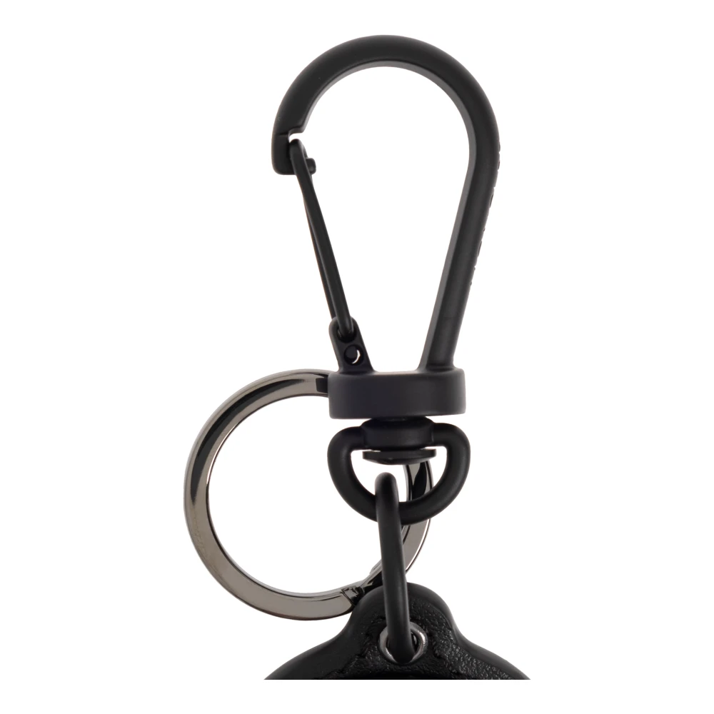 Moncler Sleutelhanger met logo Black Heren