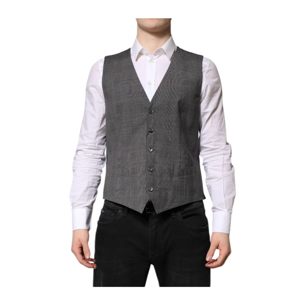 Dolce & Gabbana Herren Grau Anzüge, Lgröße: