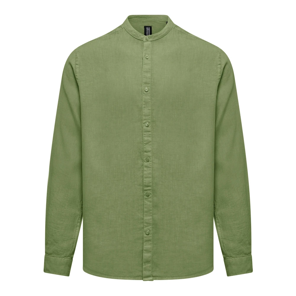 Bomboogie Hombre Verde Camisas, Talla: S
