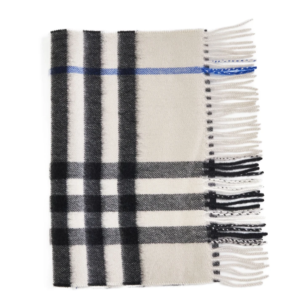Burberry Stijlvolle Sjaals Collectie White Heren