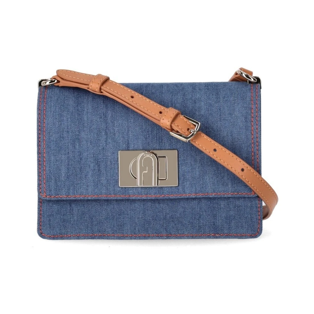 Furla Hobo bags 1927 Mini Shoulder Bag 20 in blauw