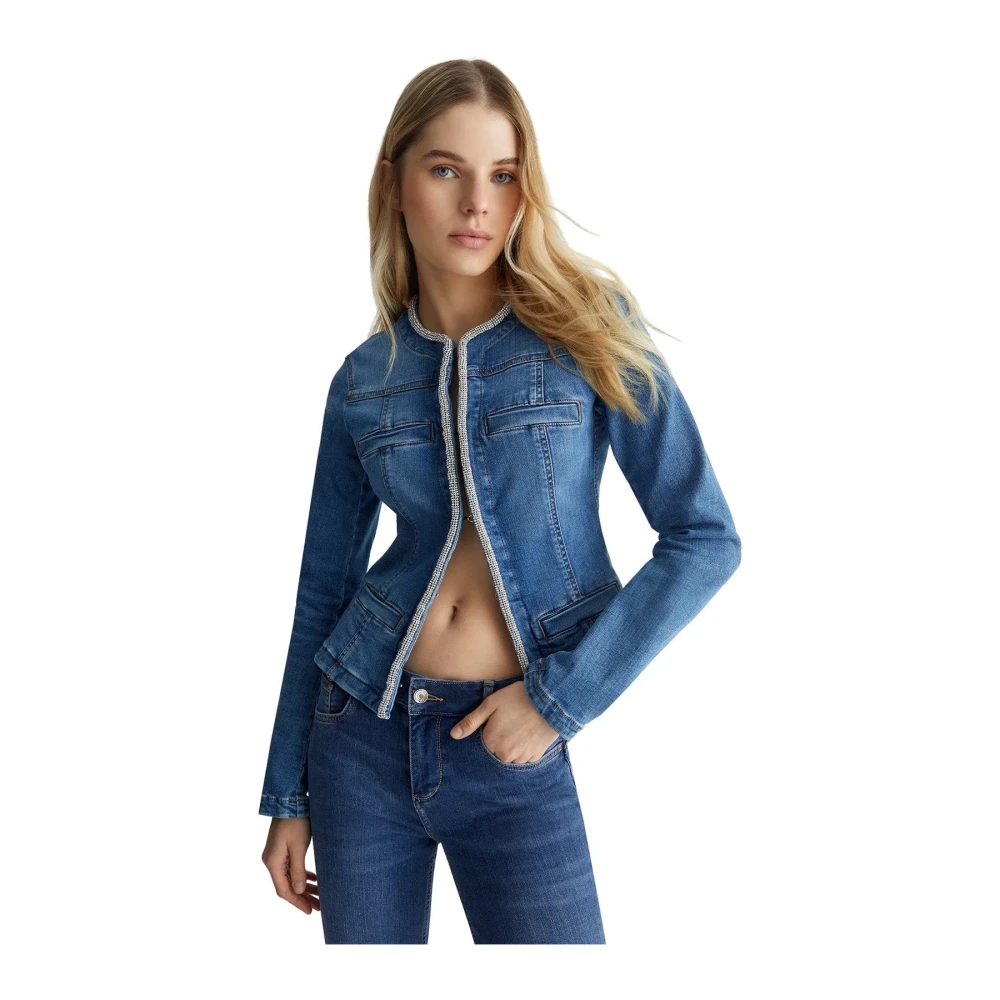 Jackets > Denim Jackets - - Liu Jo - Modalova