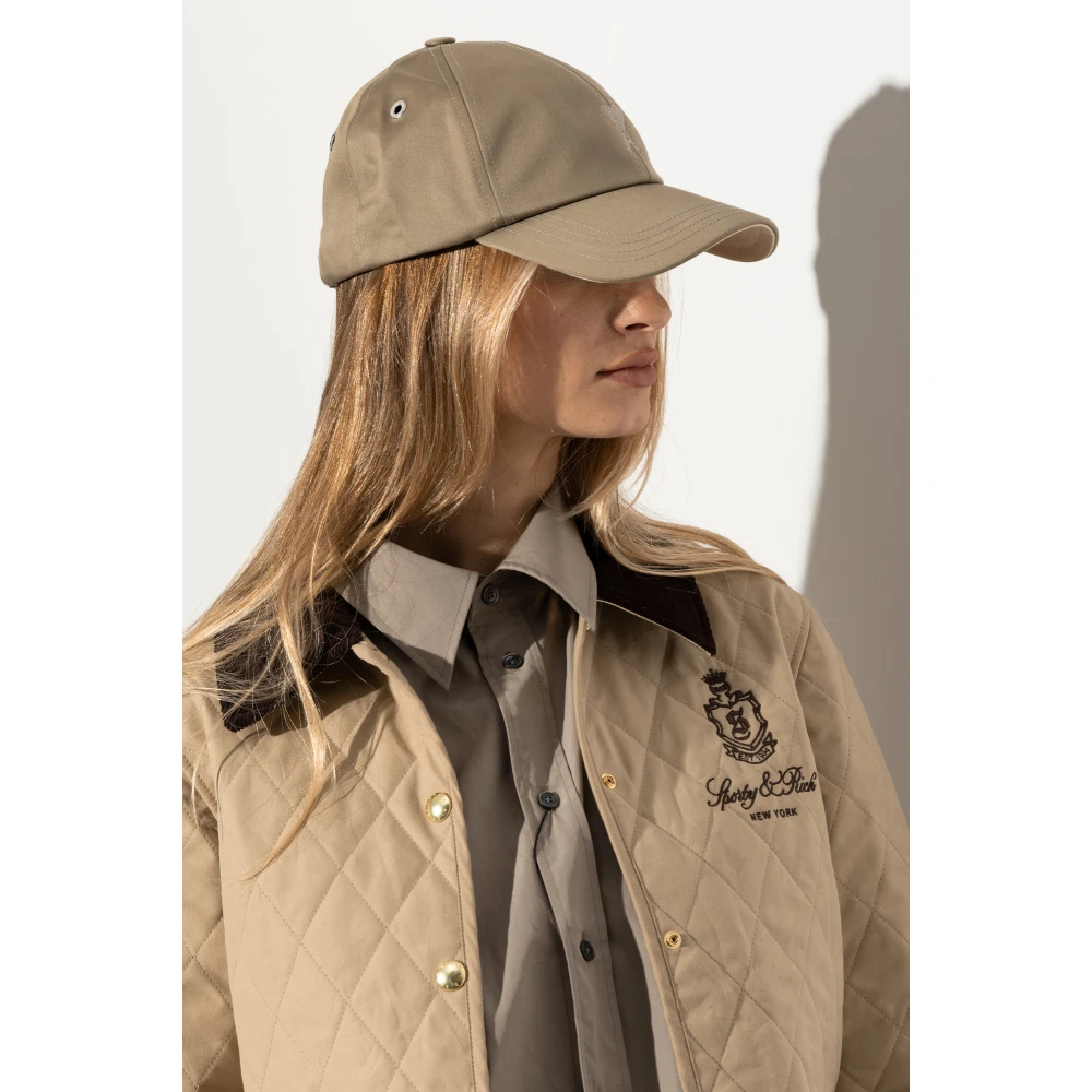Ami Paris Pet met logo Beige Unisex