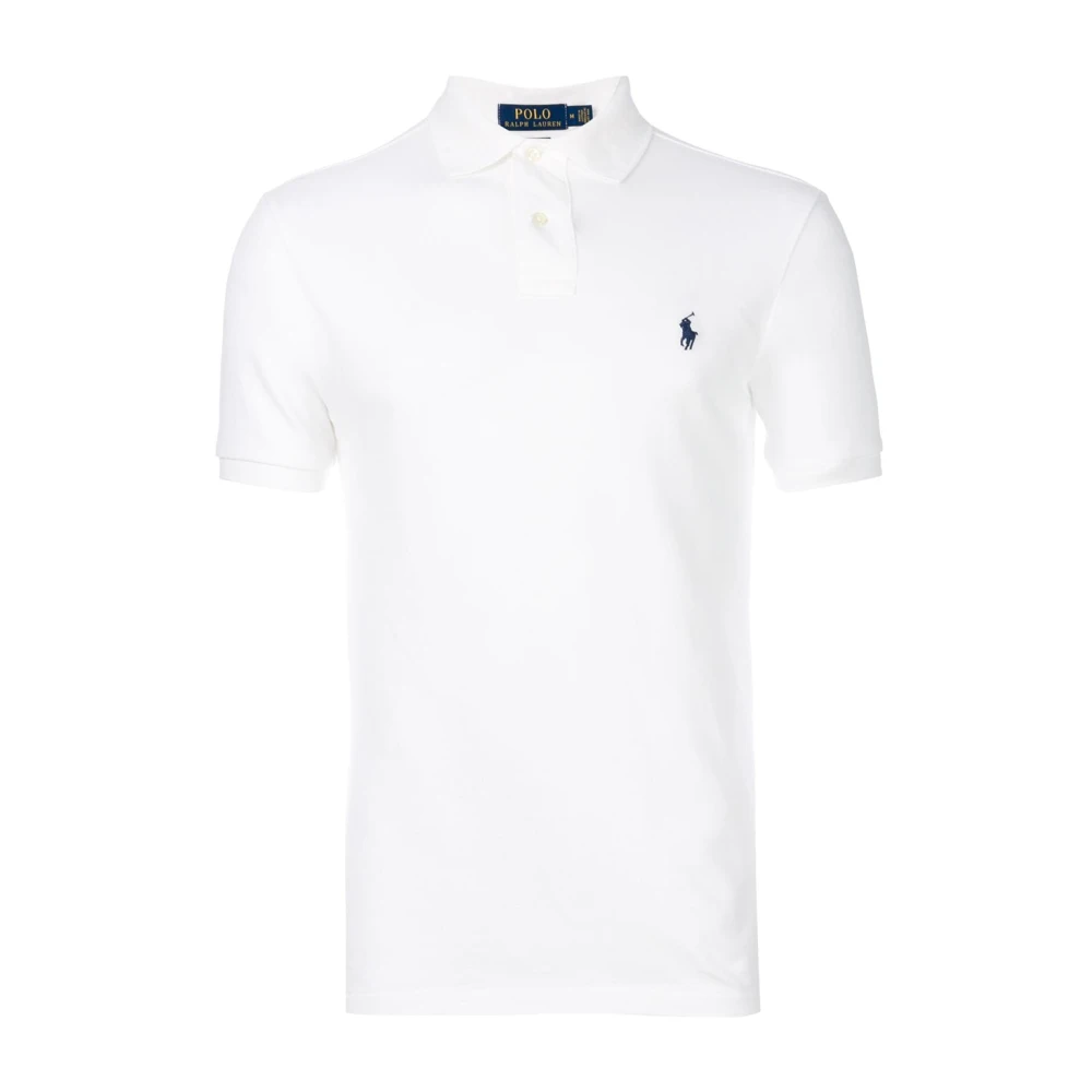 Polo Ralph Lauren Klassieke Witte Polo Shirt met Logo White Heren