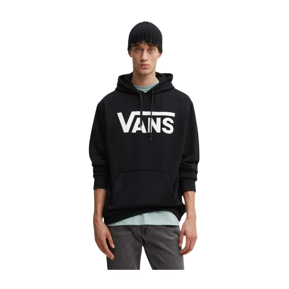 Vans Logo Sweater Black Heren