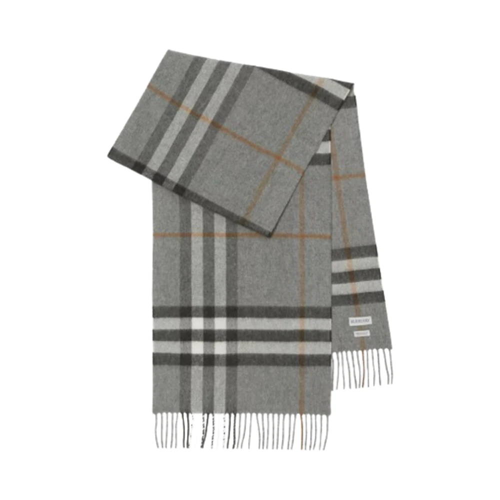 Burberry Elegante Sjaal voor Stijlvolle Outfits Gray Heren