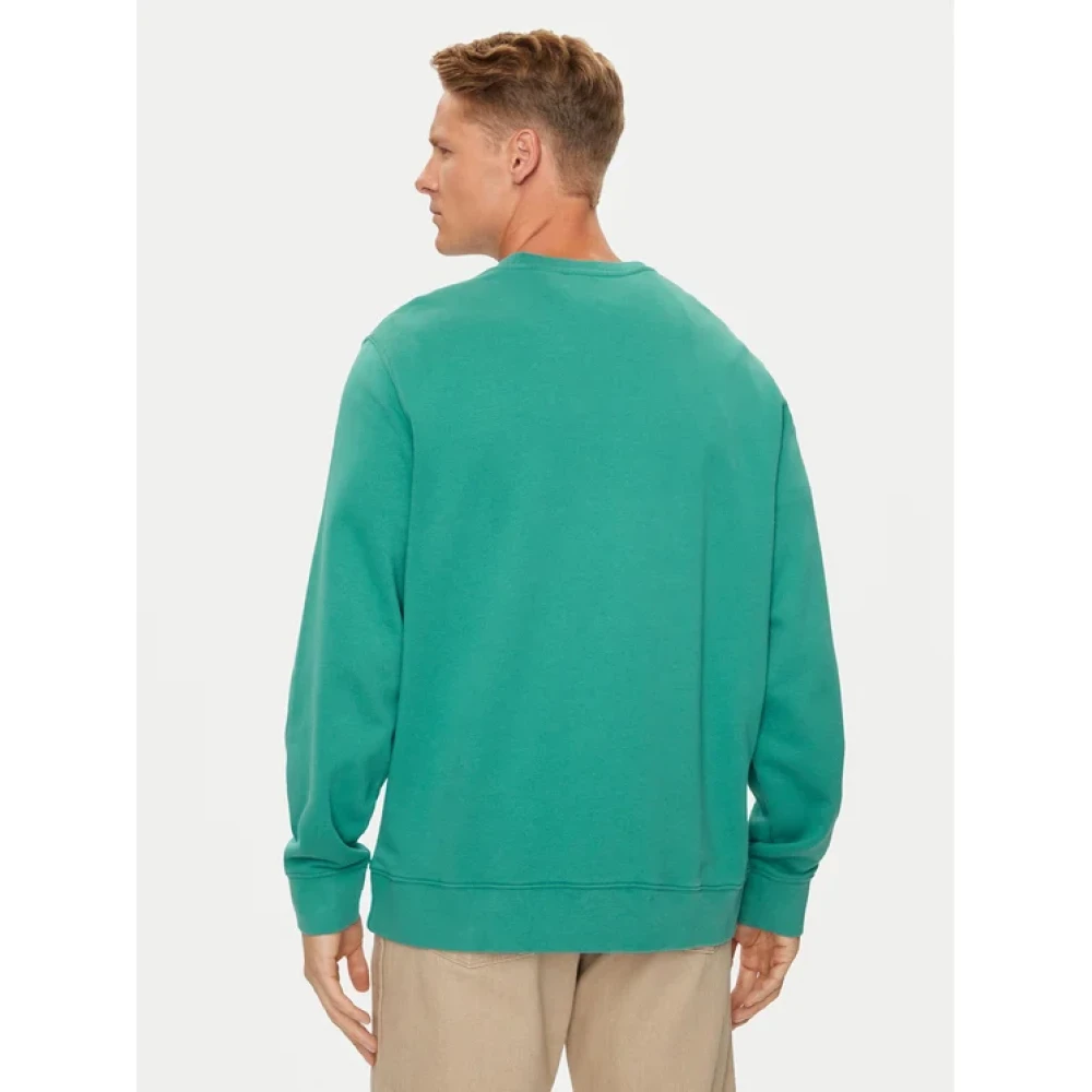 Levi's Originele Crew NEK Sweatshirt Mannen Green Heren