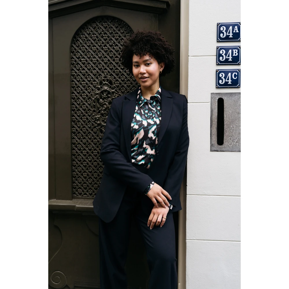 &Co Woman Overhemd met lange mouwen effen kleur Multicolor Dames