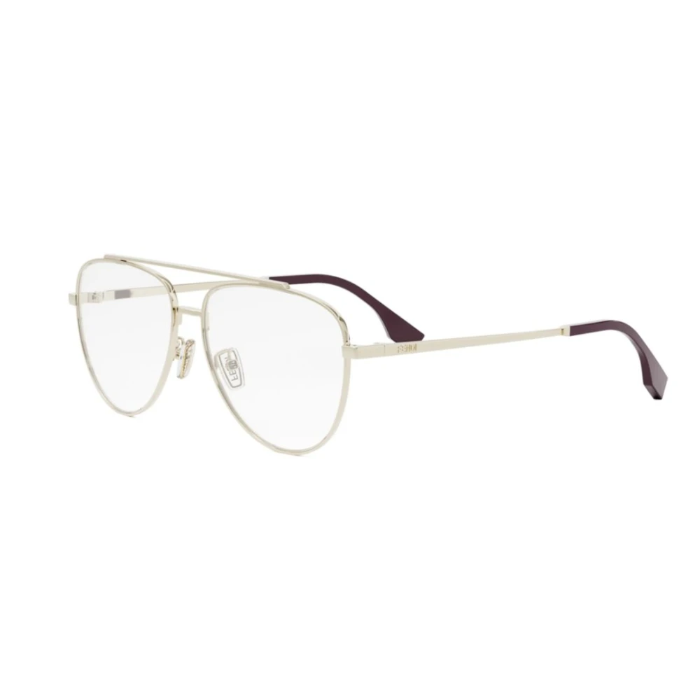 Fendi Stijlvolle zonnebril voor elke outfit Yellow Unisex