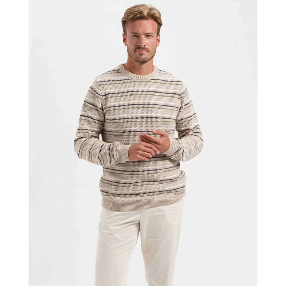 Saint Steve TIM Pullover Beige Heren