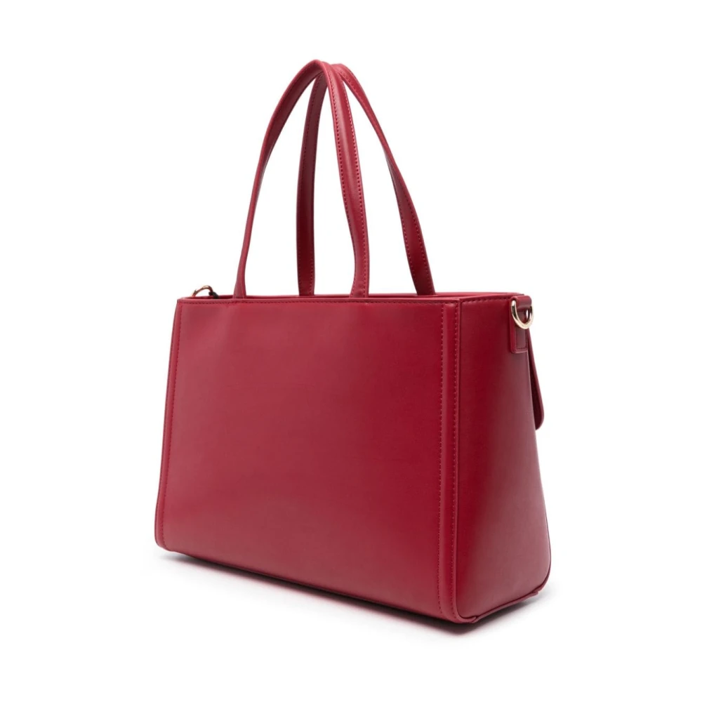 Twinset Rode Imitatie Leren Schoudertas Red Dames