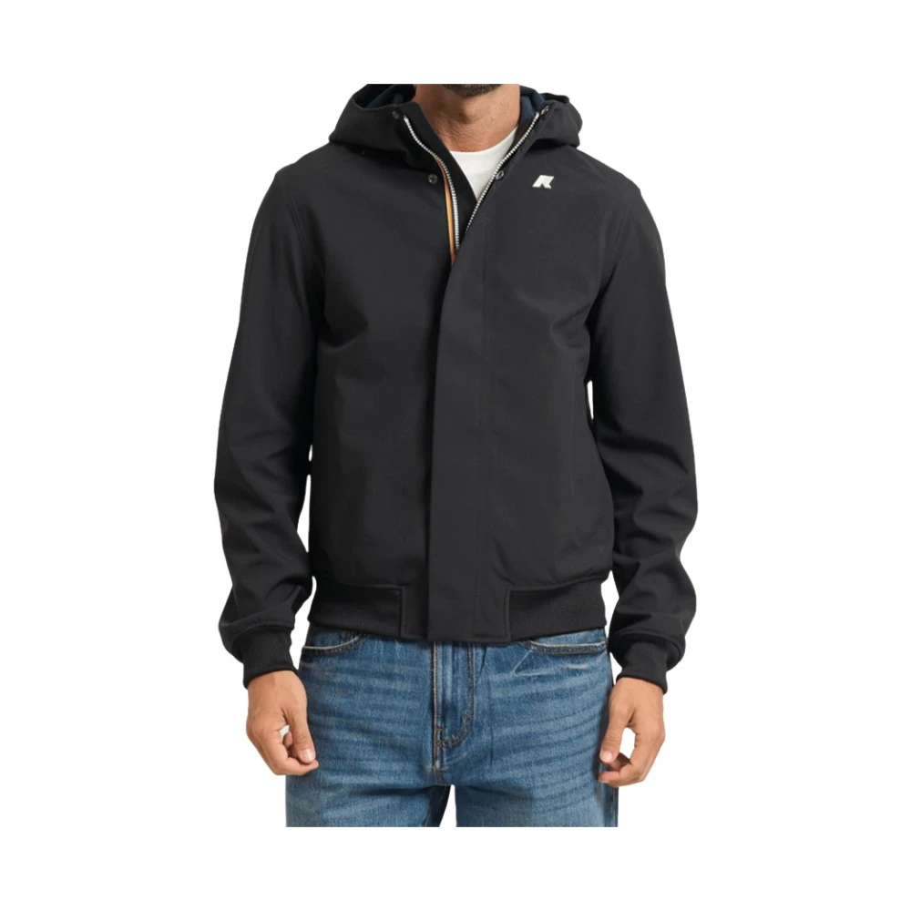 K-Way Svart Joachim Bonded Jacket