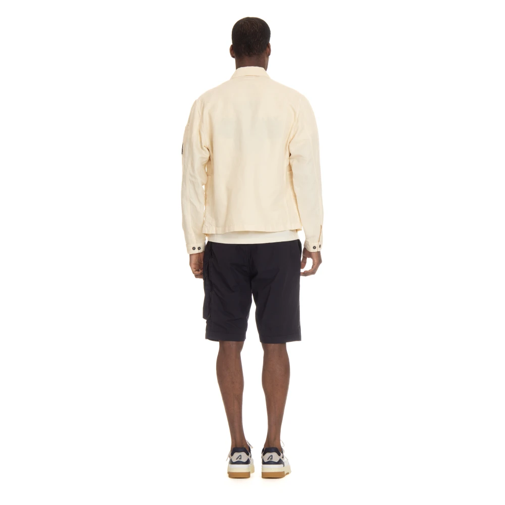 C.P. Company Beige Shirt met knoopsluiting Beige Heren