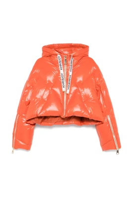 Crop Shiny Jacket