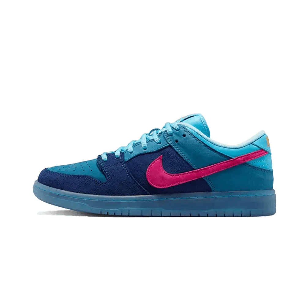 Nike Men's Blue Running Shoes, 9 Uk, Run The Jewels Dunk Low Pro