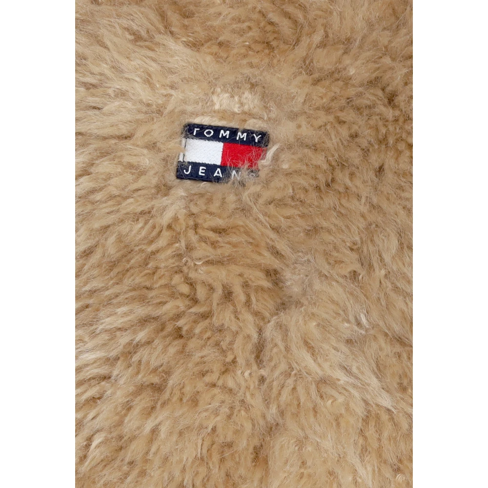 Tommy Hilfiger Gouden Shearling Bontjas Brown Dames