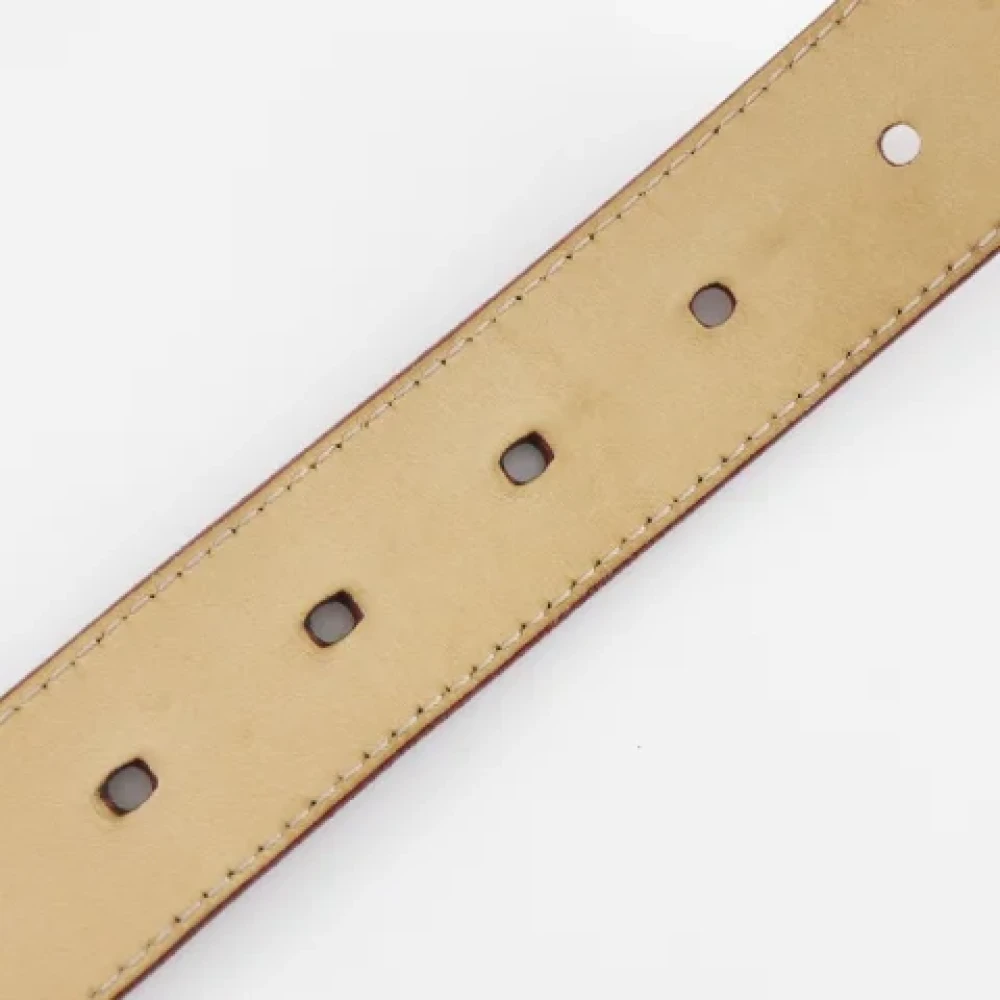 Louis Vuitton Vintage Pre-owned Fabric belts Red Dames