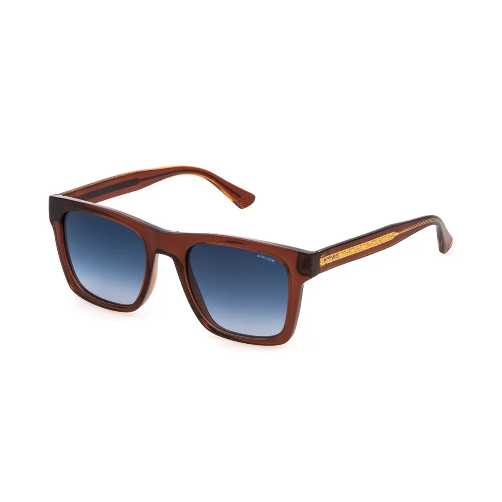 Police Unisex Brown Sunglasses, 52 Mm, Avatar Sunglasses